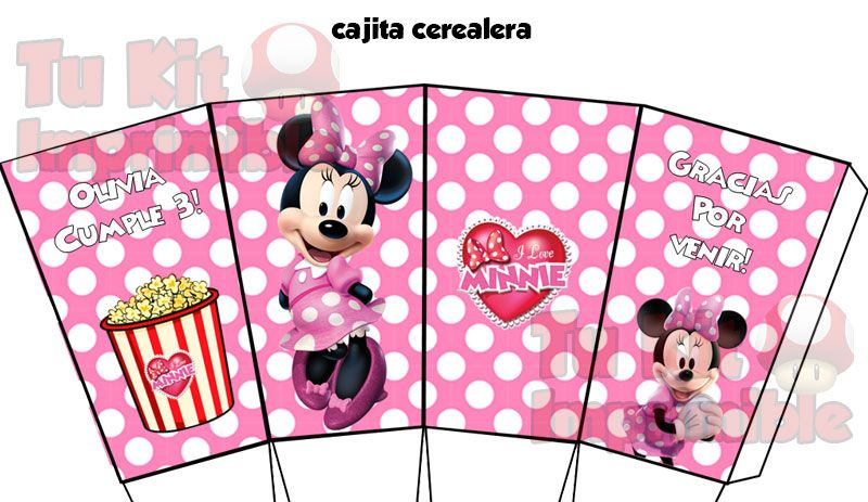 Kit Imprimible Minnie