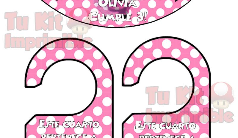 Kit Imprimible Minnie