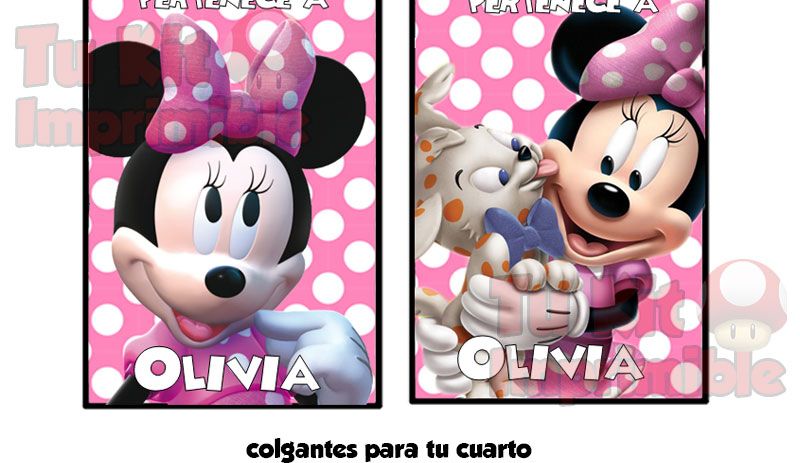 Kit Imprimible Minnie