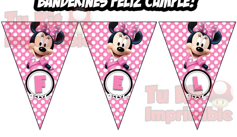 Kit Imprimible Minnie