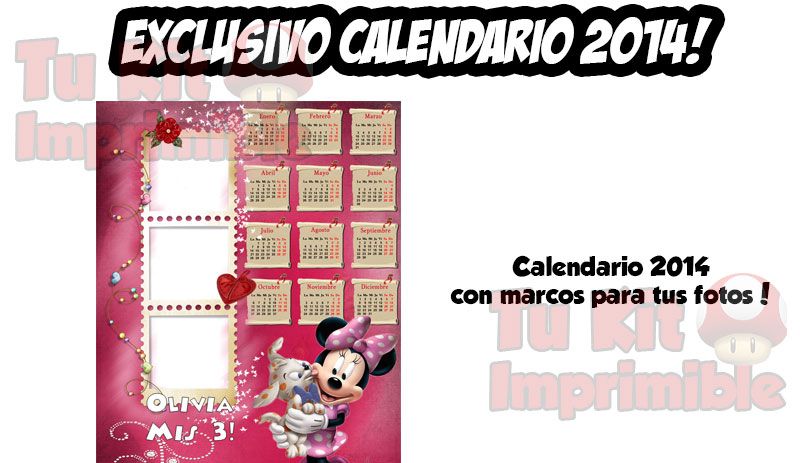 Kit Imprimible Minnie