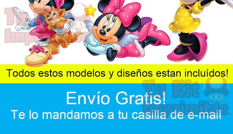 Kit Imprimible Minnie