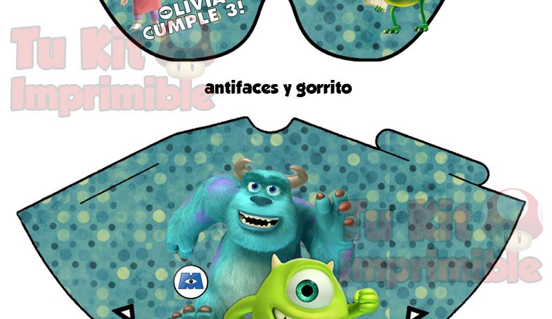 Kit Imprimible Monster Inc