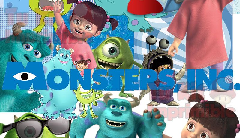 Kit Imprimible Monster Inc
