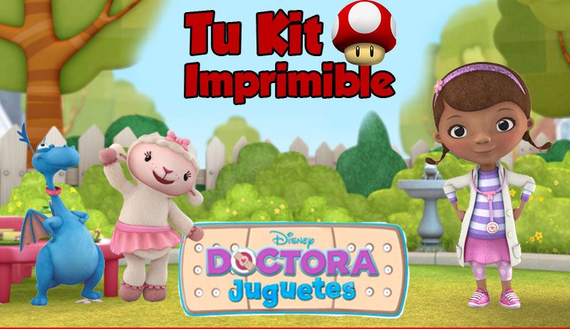 Invitaciones Doctora Juguetes