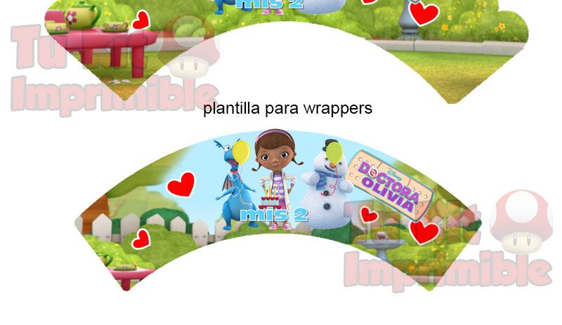 Invitaciones Doctora Juguetes