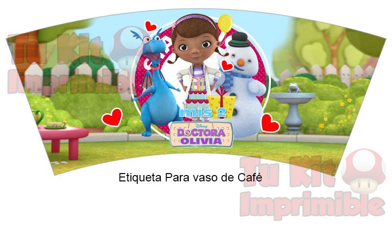 Invitaciones Doctora Juguetes