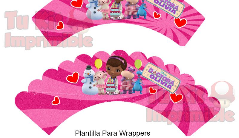 Invitaciones Doctora Juguetes