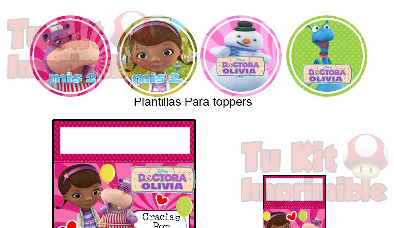 Invitaciones Doctora Juguetes