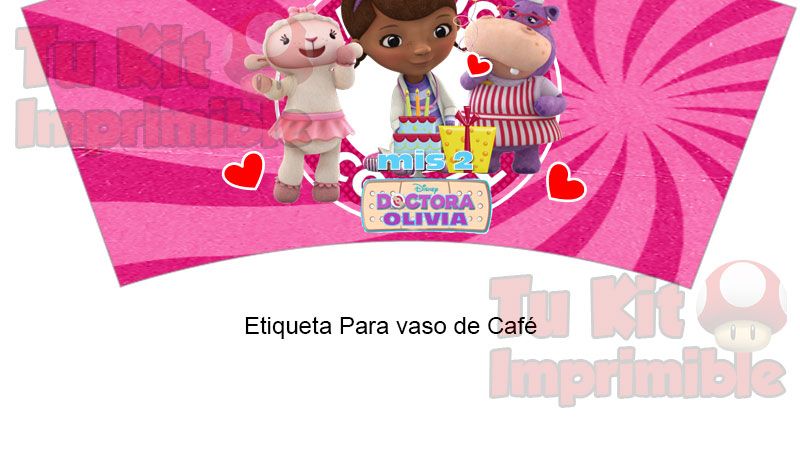 Invitaciones Doctora Juguetes