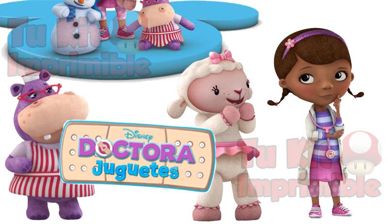 Invitaciones Doctora Juguetes