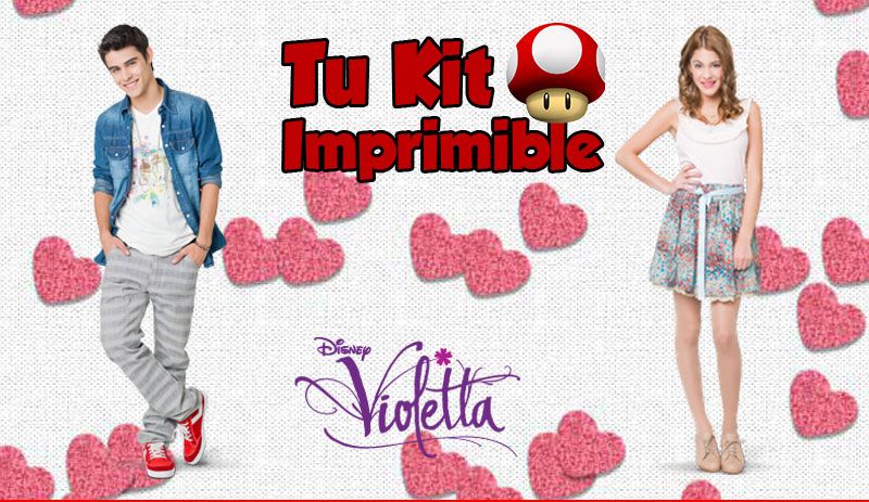 Invitaciones Violetta