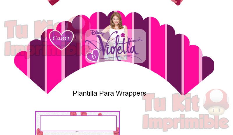 Invitaciones Violetta