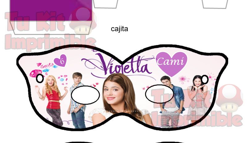 Invitaciones Violetta
