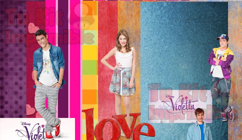 Invitaciones Violetta
