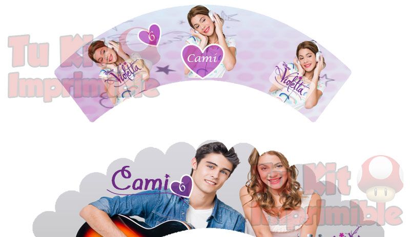 Invitaciones Violetta
