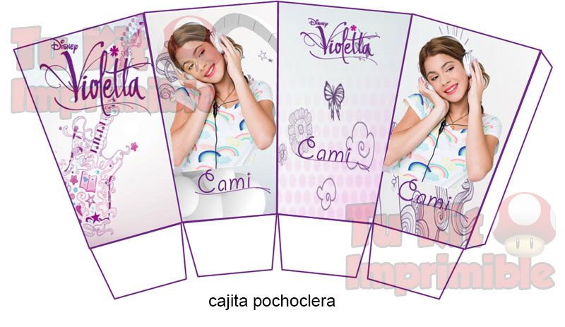 Invitaciones Violetta