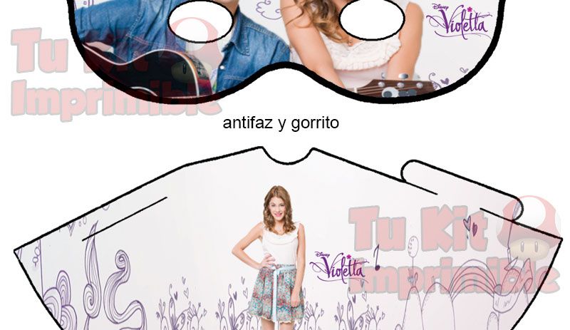 Invitaciones Violetta