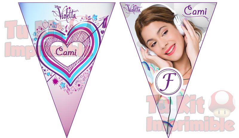 Invitaciones Violetta