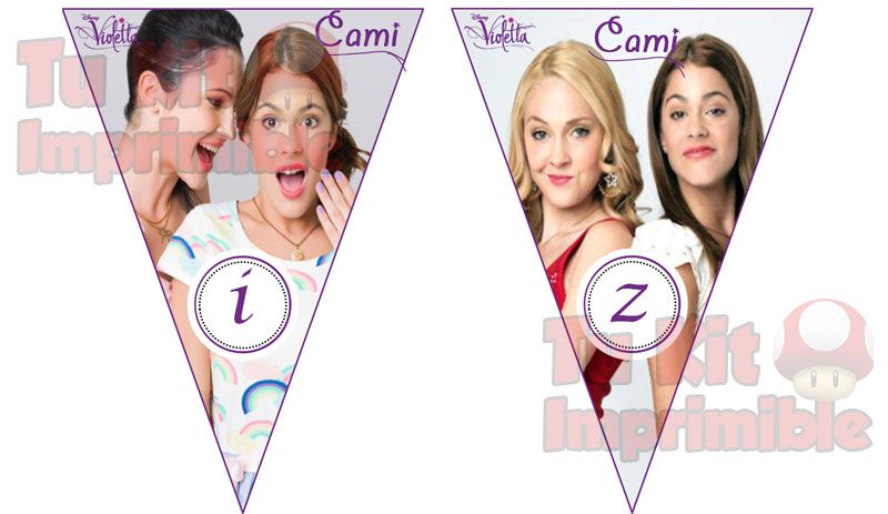 Invitaciones Violetta