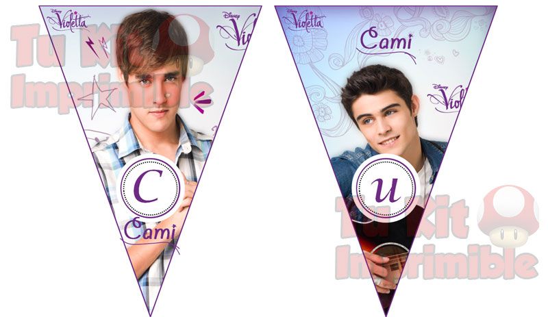 Invitaciones Violetta