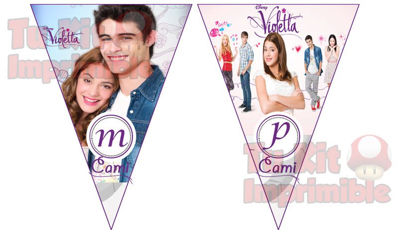Invitaciones Violetta