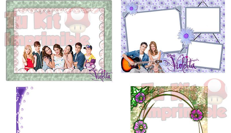 Invitaciones Violetta