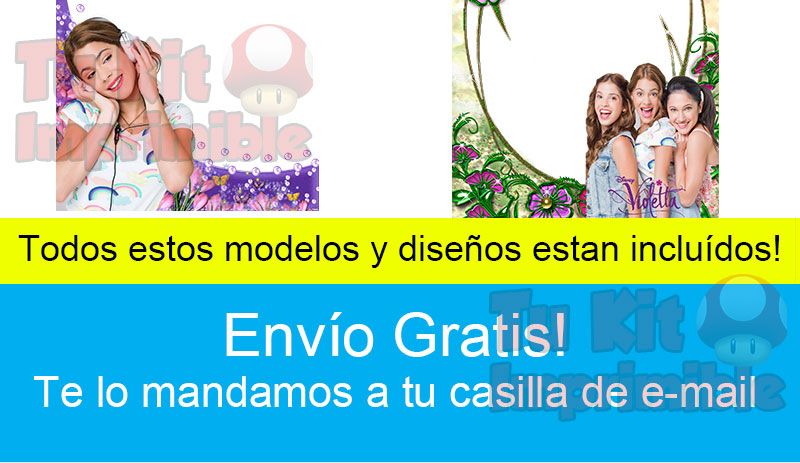 Invitaciones Violetta