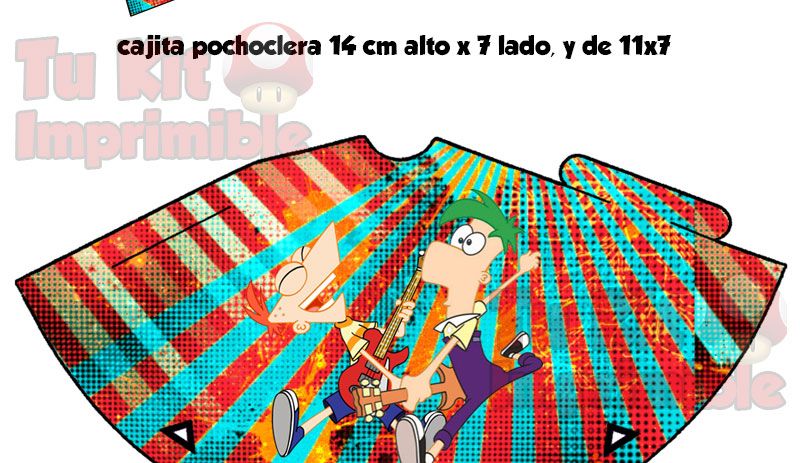Kit Imprimible Phineas y Ferb