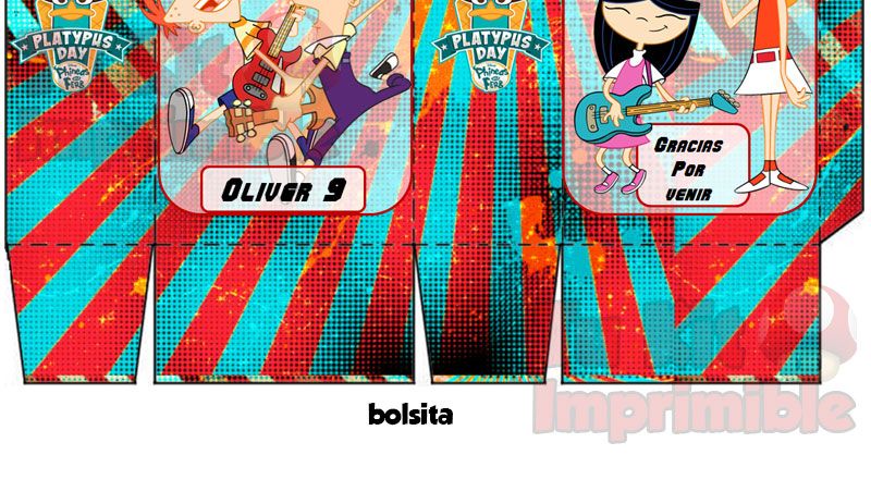 Kit Imprimible Phineas y Ferb