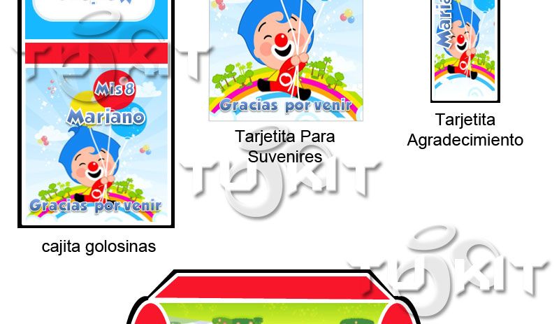 invitaciones plim plim