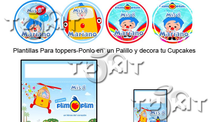 invitaciones plim plim