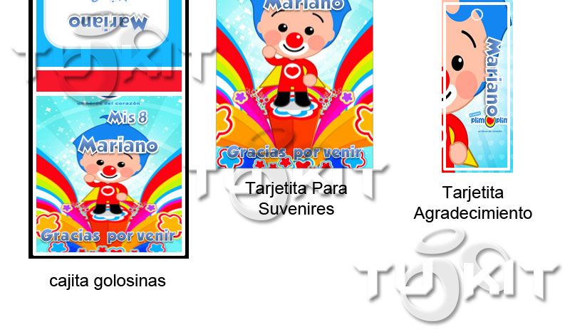 invitaciones plim plim