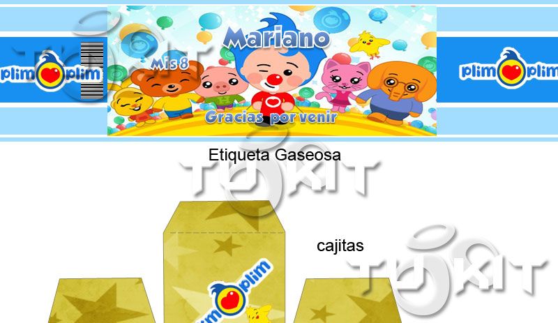 invitaciones plim plim