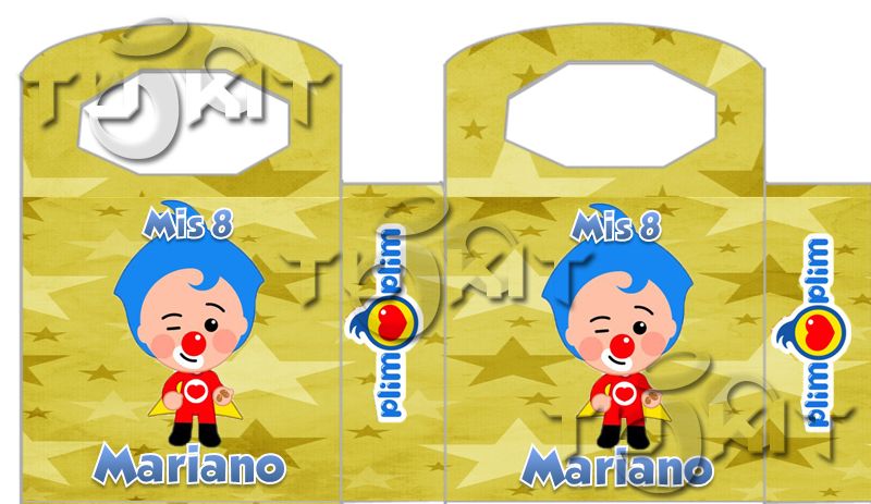 invitaciones plim plim