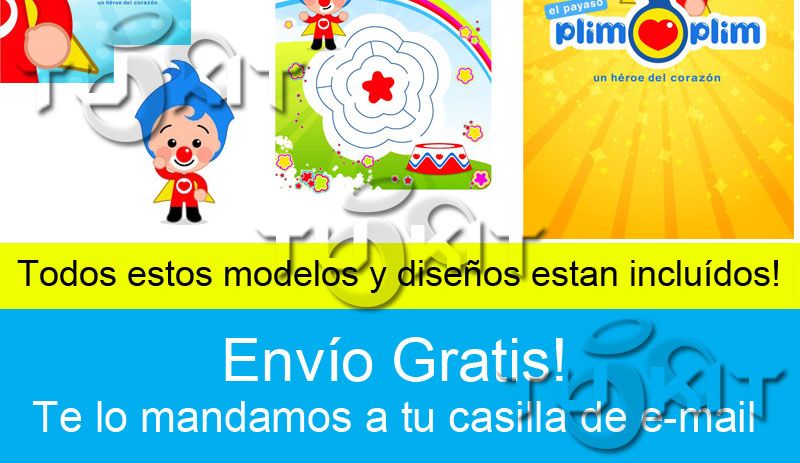 invitaciones plim plim