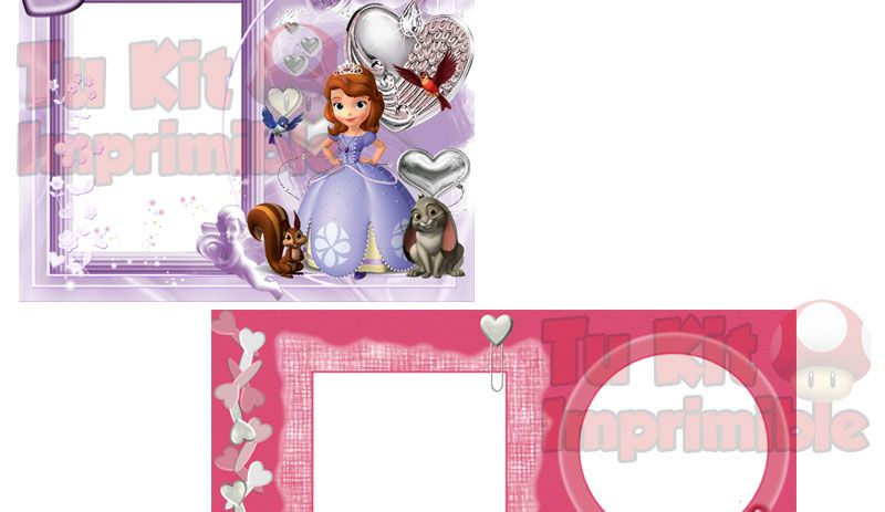 Kit Imprimible Princesita Sofia
