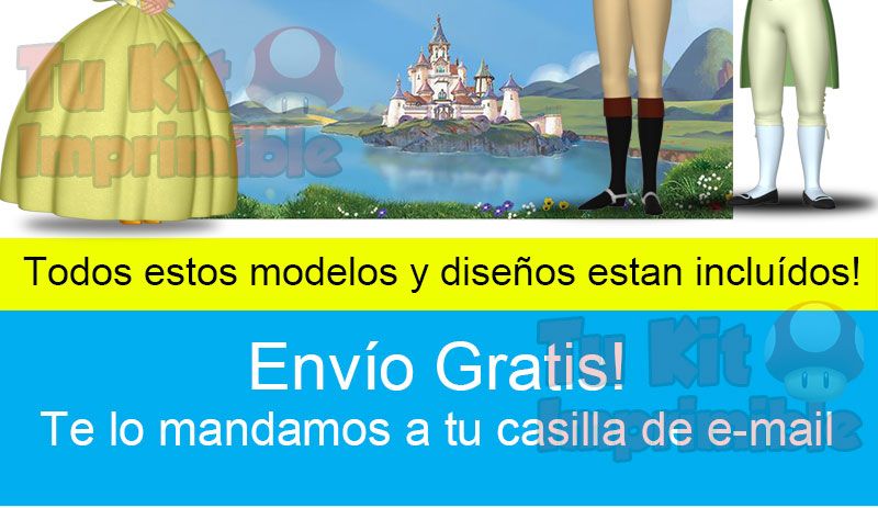 Kit Imprimible Princesita Sofia