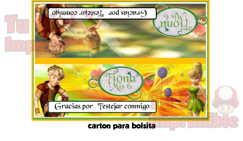 invitaciones Tinkerbell