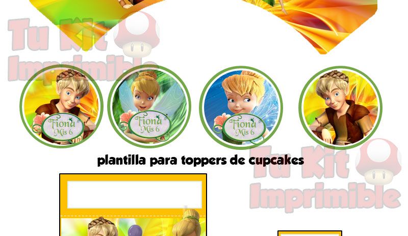 invitaciones Tinkerbell