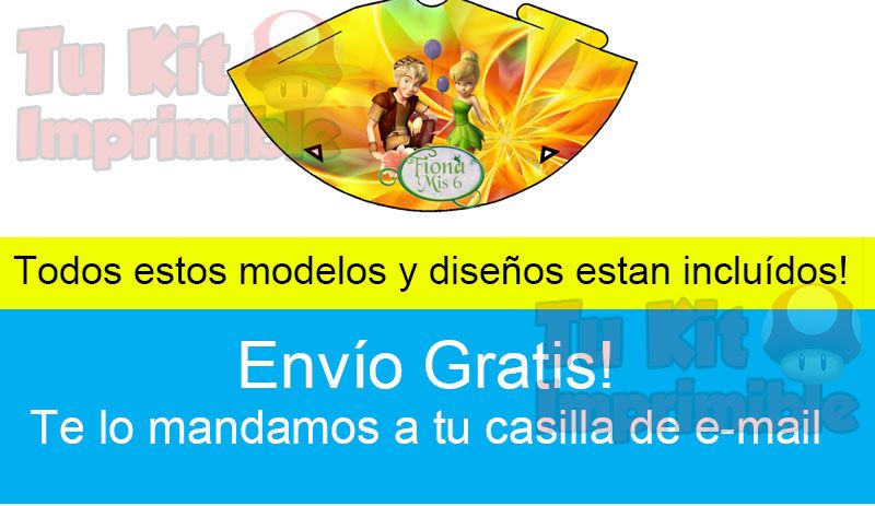 invitaciones Tinkerbell