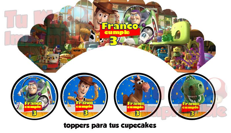 invitaciones Toy Story