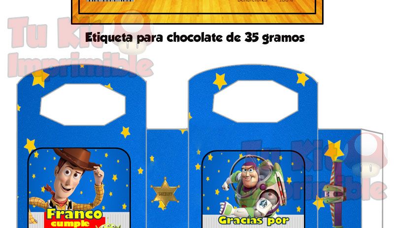 invitaciones Toy Story