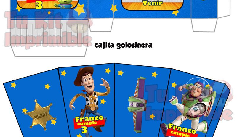 invitaciones Toy Story