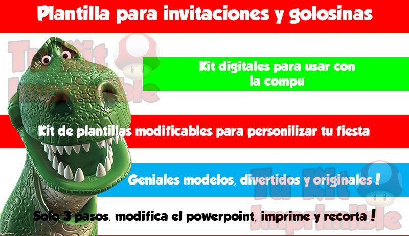 invitaciones Toy Story
