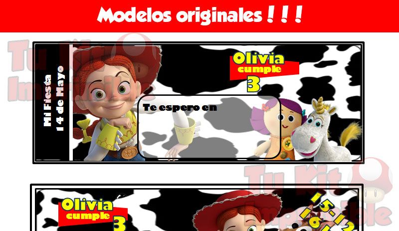 invitaciones Toy Story