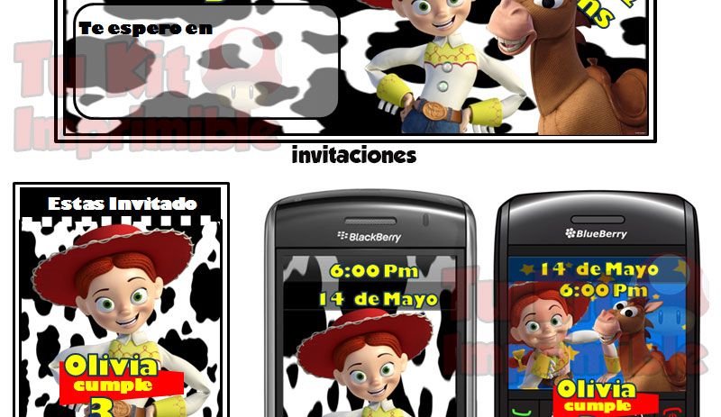 invitaciones Toy Story