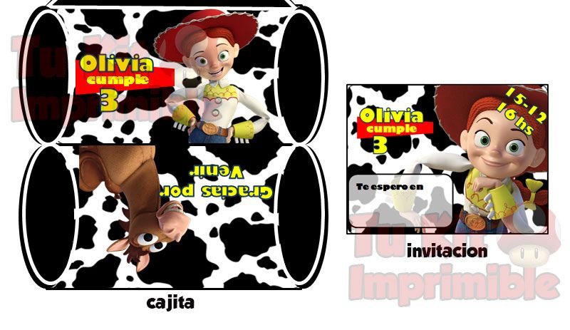 invitaciones Toy Story