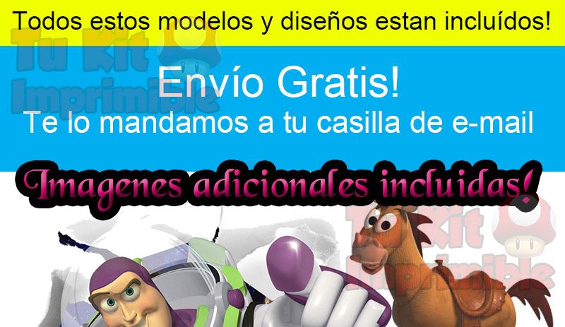 invitaciones Toy Story