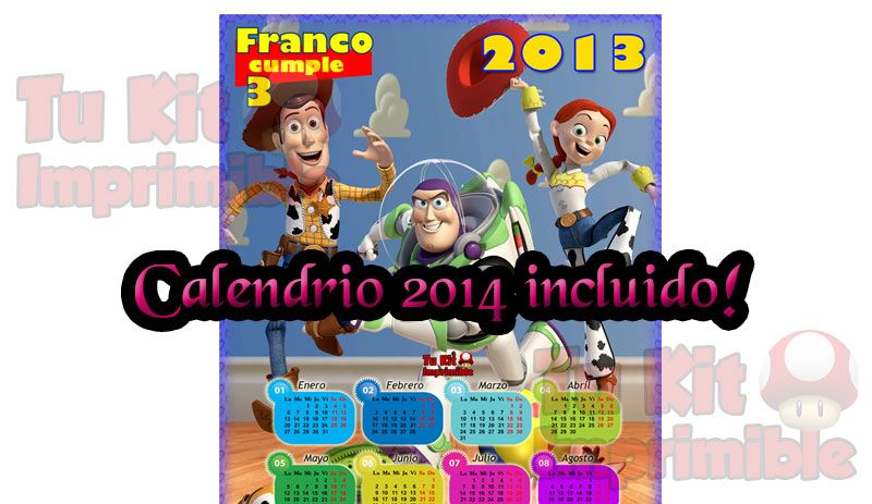 invitaciones Toy Story